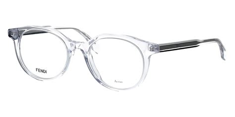 Fendi™ FF M0078 090000 50 Crystal Eyeglasses 